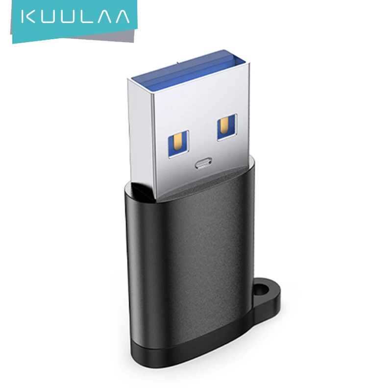 KUULAA USB Type C OTG Adapter USB 3.0 Type A Male to USB Type C Female Connector Converter Adapter Type-c Charging Data Transfer
KUULAA USB Type C OTG Adapter USB 3.0 Type A Male to USB Type C Female Connector Converter Adapter Type-c Charging Data Transfer