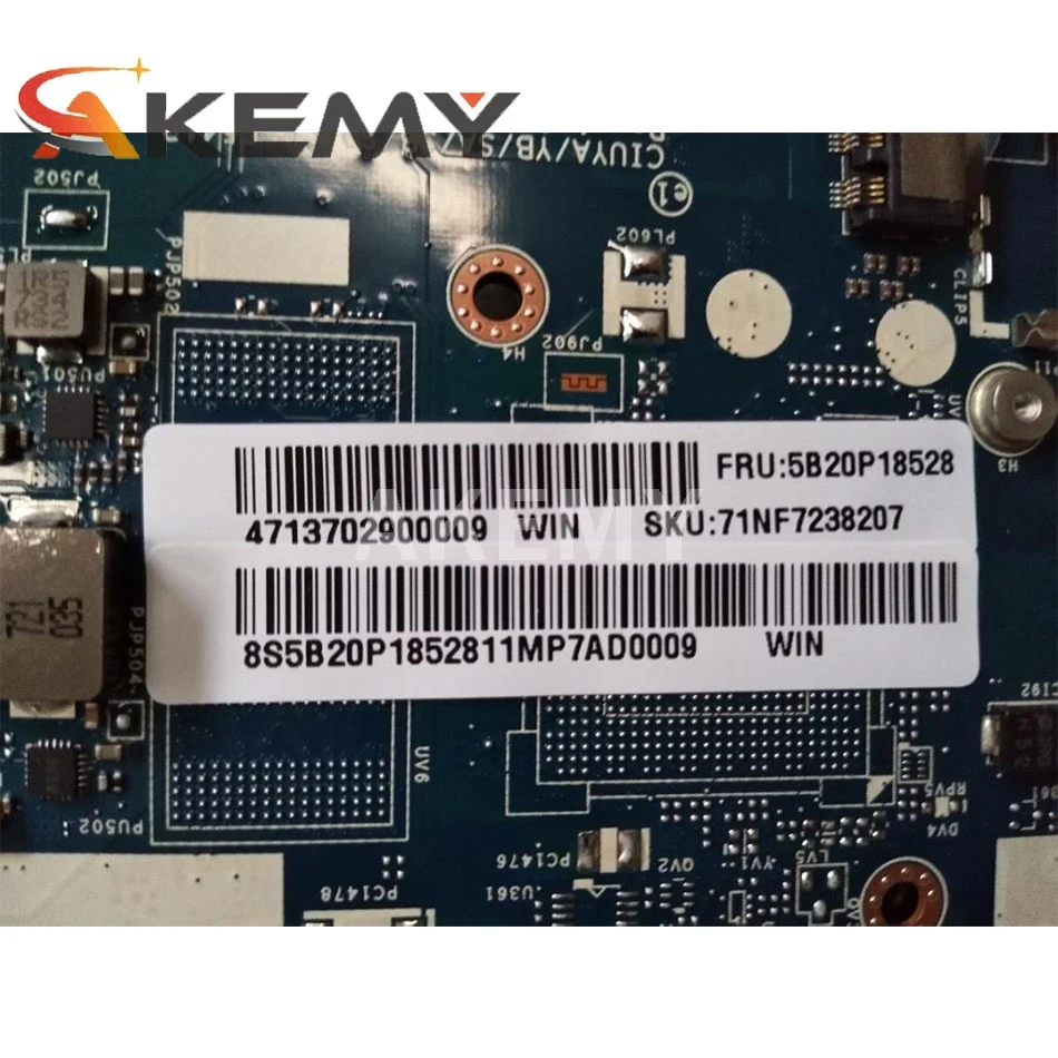 LA-E541P Laptop motherboard for Lenovo 320S-15IKB FLEX5-1570 original mainboard I5-8250U GM
LA-E541P Laptop motherboard for Lenovo 320S-15IKB FLEX5-1570 original mainboard I5-8250U GM