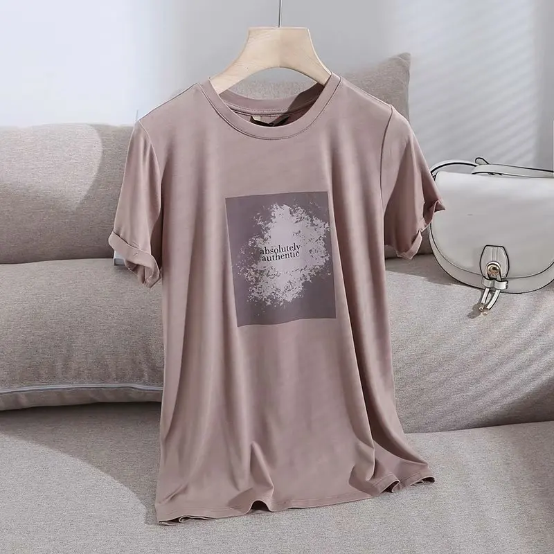 

Dave&Di England High Street Vintage Letter Printing Cotton Harajuku Tshirt Summer T Shirt Women Camisetas Verano Mujer 2022 Top