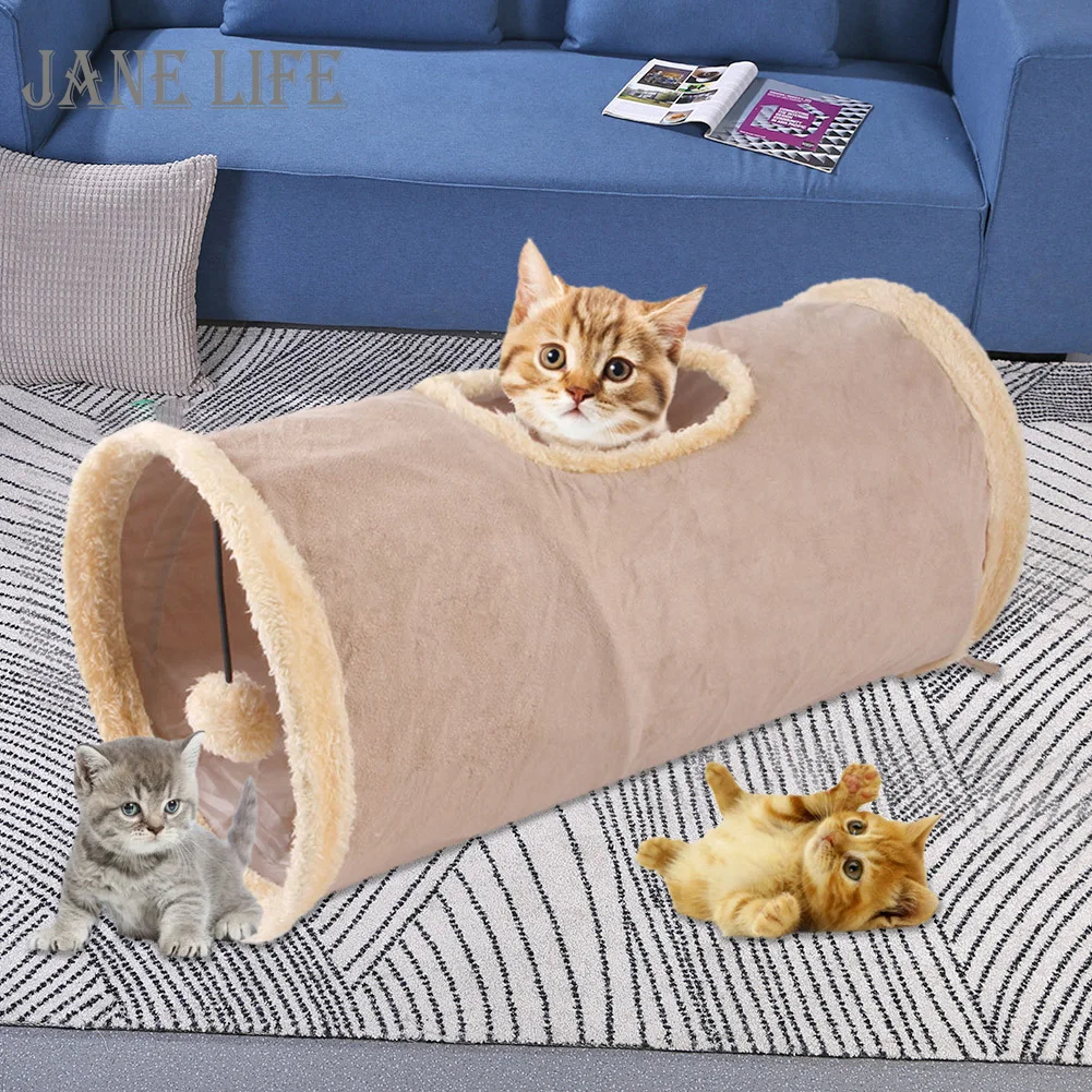 1pc Funny Cat Dog Tunnel Toys Funny Kitten Playing Passageway Tubes Balls Kitten Exploration Channel Pet Products
1pc Funny Cat Dog Tunnel Toys Funny Kitten Playing Passageway Tubes Balls Kitten Exploration Channel Pet Products