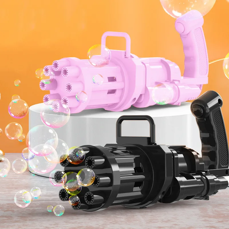 Kids Gatling Bubble Machine Automatic Bubble Gun Toys Electric Bubble Shooter Gatling Summer Soap Water Bubble Maker
Kids Gatling Bubble Machine Automatic Bubble Gun Toys Electric Bubble Shooter Gatling Summer Soap Water Bubble Maker