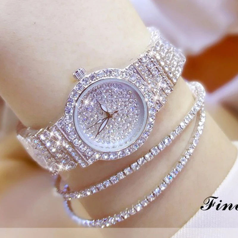Luxury Women Watches Diamond Gold Watch Ladies Quartz Wrist Watches Brand Metal Strap Female Rhinestone Women's Bracelet Watches
Luxury Women Watches Diamond Gold Watch Ladies Quartz Wrist Watches Brand Metal Strap Female Rhinestone Women's Bracelet Watches