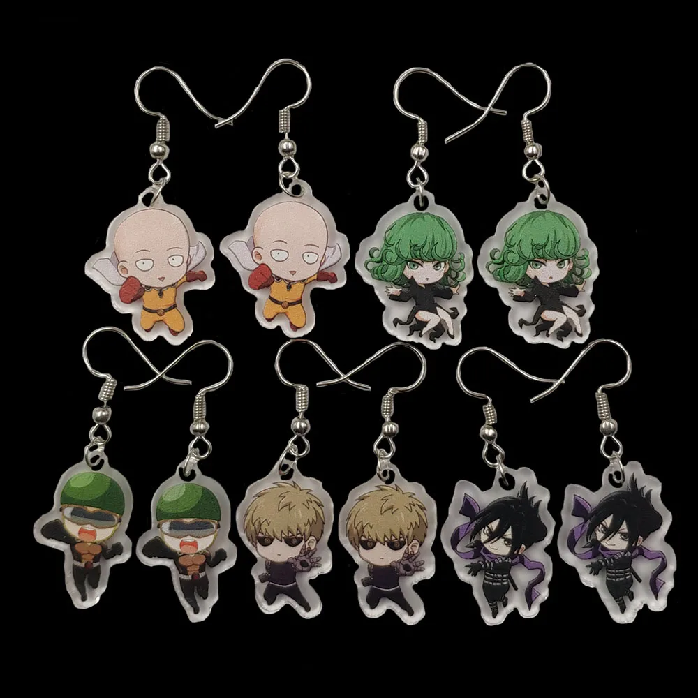 5 Pairs 1 Set Drop Earrings Acrylic Cartoon Anime ONE PUNCH MAN Ear Pendants Jewelry Unique Lady Schoolgirl Sister Gift
5 Pairs 1 Set Drop Earrings Acrylic Cartoon Anime ONE PUNCH MAN Ear Pendants Jewelry Unique Lady Schoolgirl Sister Gift