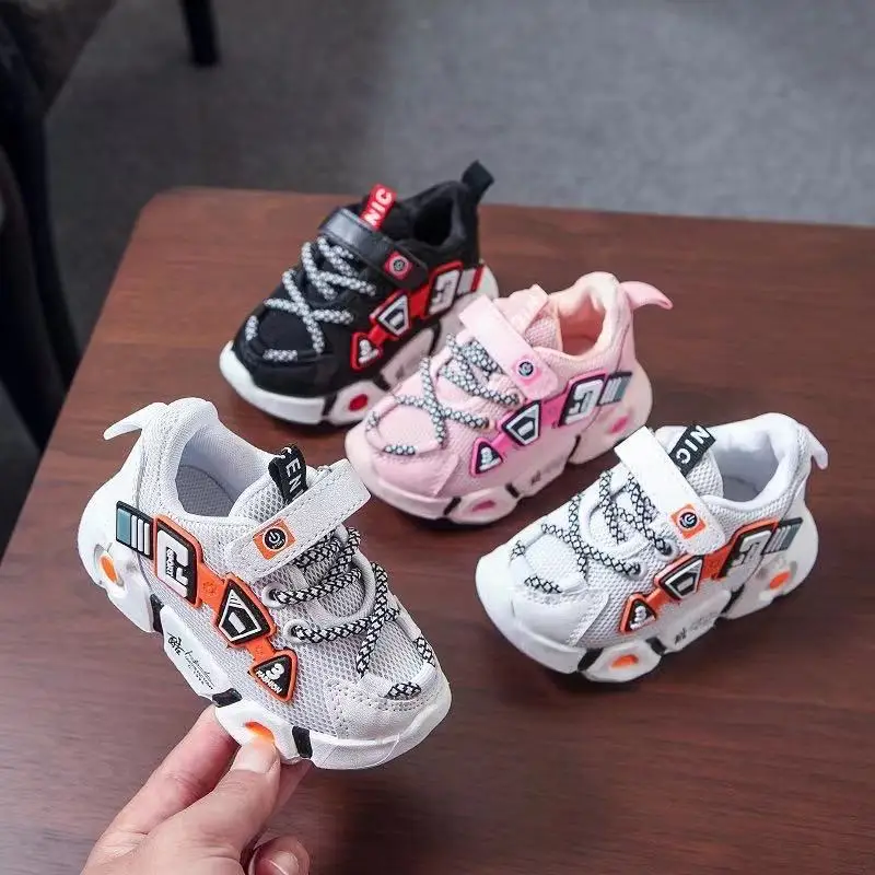 Spring and Autumn New Children's Mesh Breathable Single Shoes Boys and Girls Soft Sole Casual Sports Kids Running Shoes CS153
Spring and Autumn New Children's Mesh Breathable Single Shoes Boys and Girls Soft Sole Casual Sports Kids Running Shoes CS153