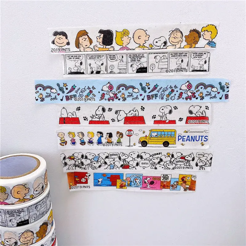 Snoopy and Paper Tape Girl Creative Hand Account Material Charlie Cute Student Cultural and Creative DIY Decorative Tape Sticker
Snoopy and Paper Tape Girl Creative Hand Account Material Charlie Cute Student Cultural and Creative DIY Decorative Tape Sticker