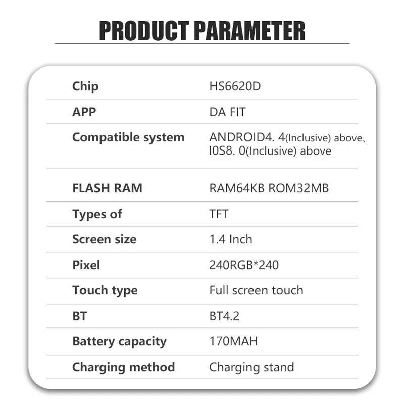 P8 Upgrade P20 Smart Watch 1.4 inch Full Touch Screen Fitness Tracker Heart Rate Monitor Sports SmartBand PK P8 IP67 Waterproof
P8 Upgrade P20 Smart Watch 1.4 inch Full Touch Screen Fitness Tracker Heart Rate Monitor Sports SmartBand PK P8 IP67 Waterproof