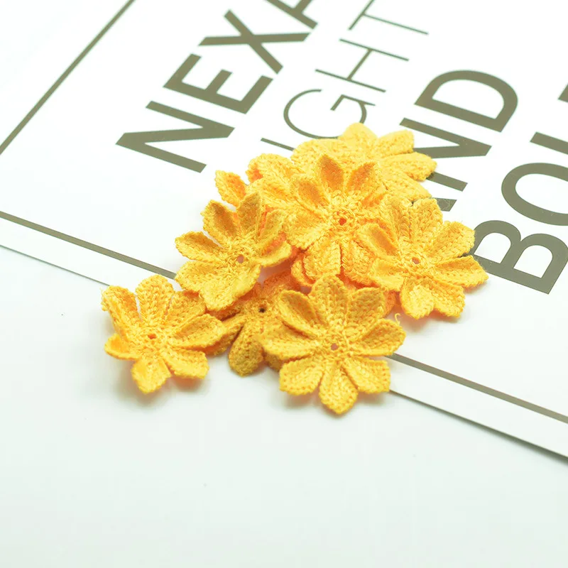 5Pcs/Bag Sunflower Wool Flower Handcrafted Children Hairpin Rubber Band Accessories DIY Wedding Party Sewing Craft Decoration
5Pcs/Bag Sunflower Wool Flower Handcrafted Children Hairpin Rubber Band Accessories DIY Wedding Party Sewing Craft Decoration