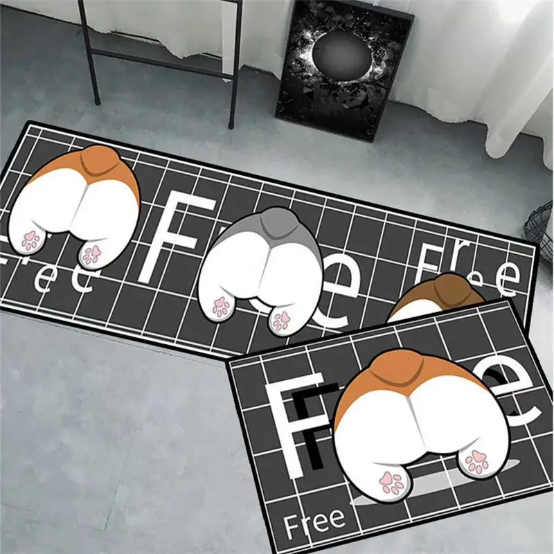 Cartoon Foot Pad Cute Rug Water Absorbing Floor Mat Anti-slip Mat Kitchen Rug Dog Carpet Anime Carpet Kitchen Mat
Cartoon Foot Pad Cute Rug Water Absorbing Floor Mat Anti-slip Mat Kitchen Rug Dog Carpet Anime Carpet Kitchen Mat
