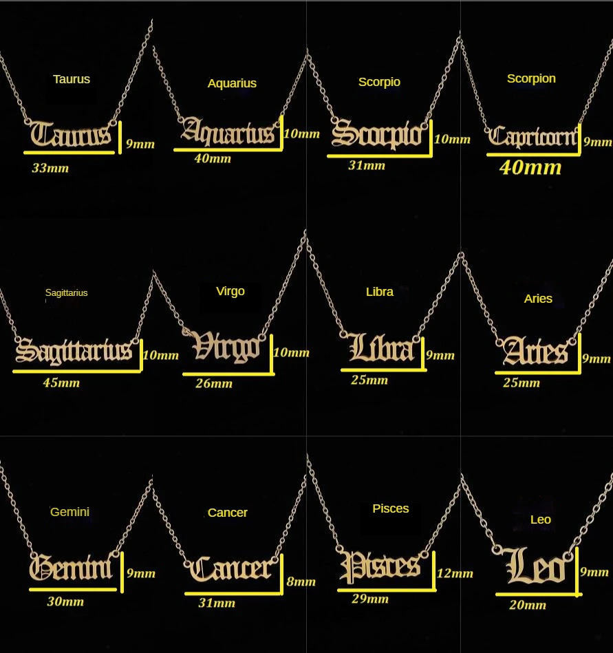 Новое простое ожерелье из нержавеющей стали с изображением английских букв двенадцати созвездий на свитере универсальная осенне-зимняя це...
Новое простое ожерелье из нержавеющей стали с изображением английских букв двенадцати созвездий на свитере универсальная осенне-зимняя це...