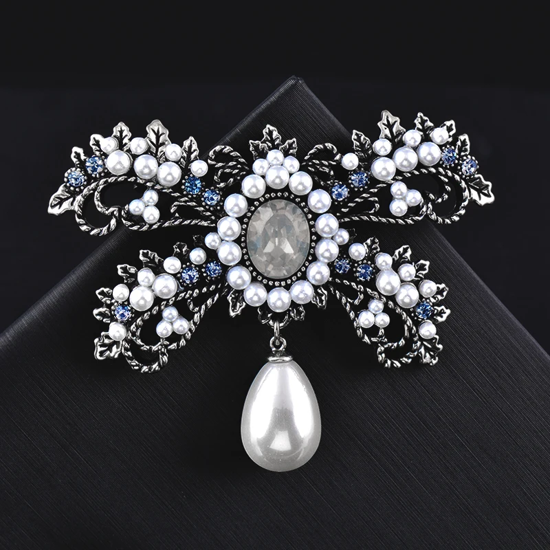 KIOOZOL Luxury Chic Bow Brooch Drople Shape Pearl Pendant AAA Zircon Brooch For Women Vintage Jewelry Accessories 155 KO2
KIOOZOL Luxury Chic Bow Brooch Drople Shape Pearl Pendant AAA Zircon Brooch For Women Vintage Jewelry Accessories 155 KO2