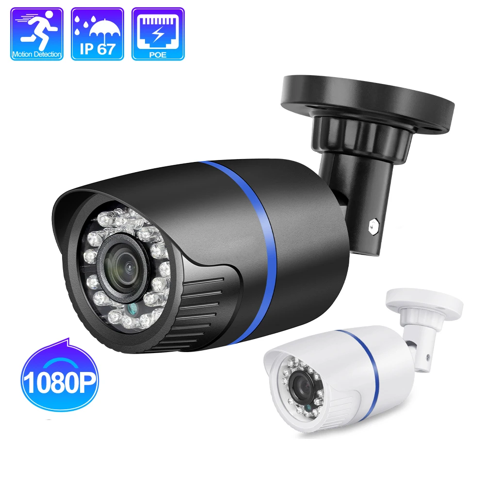 H.265 IP Camera 1080P PoE Outdoor ONVIIF Motion Detection Surveillance CCTV Camera With Night Vision
H.265 IP Camera 1080P PoE Outdoor ONVIIF Motion Detection Surveillance CCTV Camera With Night Vision