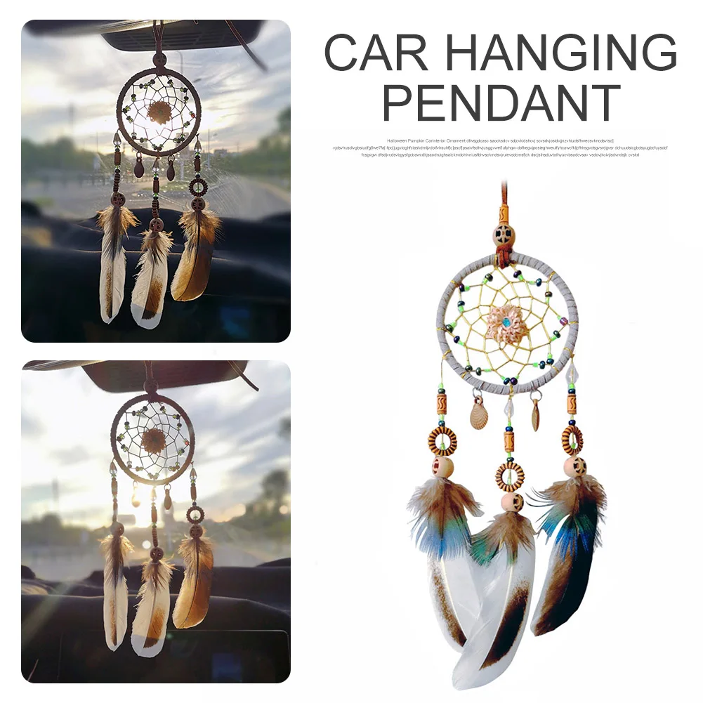 Hot Gifts Dream-Catcher Car Interior Rearview Mirror Hanging Ornaments Car Ornaments Mirror Pendants Car Styling Accessories
Hot Gifts Dream-Catcher Car Interior Rearview Mirror Hanging Ornaments Car Ornaments Mirror Pendants Car Styling Accessories