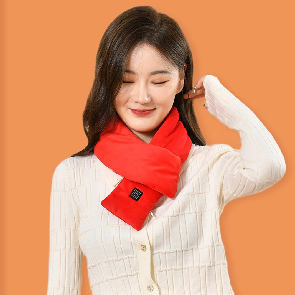 Winter Scarf USB Electric Heating 3 Modes Men Women Travel Warm Ski Scarves Heated Shawl Outdoors Indoors Neck Collar Scarves
Winter Scarf USB Electric Heating 3 Modes Men Women Travel Warm Ski Scarves Heated Shawl Outdoors Indoors Neck Collar Scarves