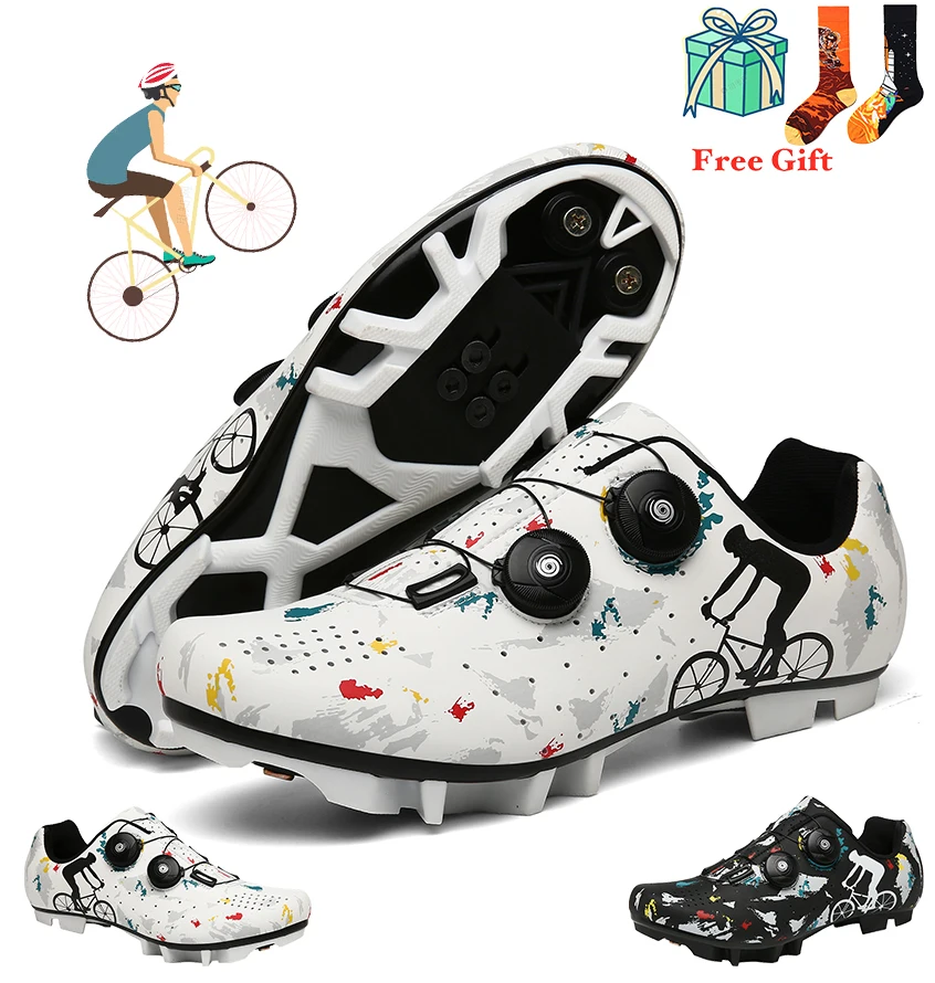 2021 MTB Cycling Shoes Men Outdoor Sports Self-locking Road Bike Sneakers Racing Women Bicycle Shoe Flat Cleat Mountain SPD
2021 MTB Cycling Shoes Men Outdoor Sports Self-locking Road Bike Sneakers Racing Women Bicycle Shoe Flat Cleat Mountain SPD