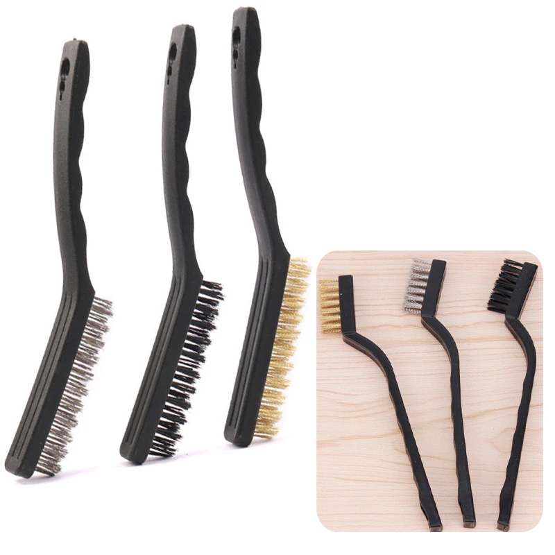 6pcs/set Steel Copper Nylon Brush Large & Small Industrial Cleaning Detail Brush Set Steel Wire Brass Nylon High Quality New
6pcs/set Steel Copper Nylon Brush Large & Small Industrial Cleaning Detail Brush Set Steel Wire Brass Nylon High Quality New