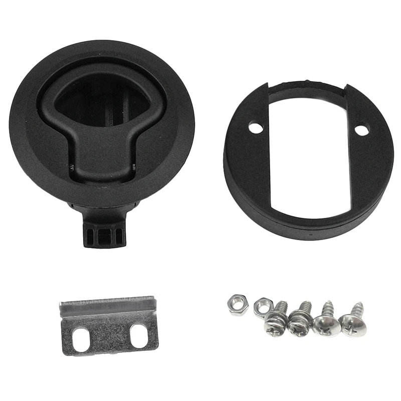 New Black 2 inch Flush Pull Slam Latch for Boat Deck Hatch 1/4 inch Door Locking Style for RV Trailer Ship
New Black 2 inch Flush Pull Slam Latch for Boat Deck Hatch 1/4 inch Door Locking Style for RV Trailer Ship