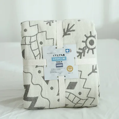 Four Layers of Gauze 100% Cotton Muslin Blanket Bed Sofa Travel Breathable Chic Mandala Large Soft Throw Blanket Para Blanket
Four Layers of Gauze 100% Cotton Muslin Blanket Bed Sofa Travel Breathable Chic Mandala Large Soft Throw Blanket Para Blanket