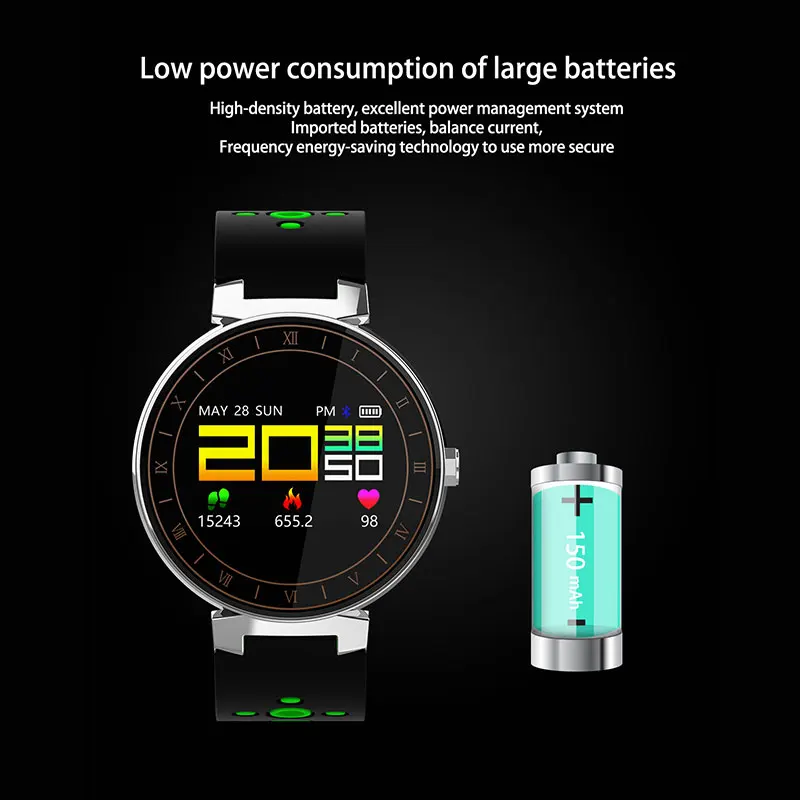 Smart Watch L8 Heart Rate Blood Pressure Measurement fitness exercise tracking sleep quality detection Sports Smart Watch
Smart Watch L8 Heart Rate Blood Pressure Measurement fitness exercise tracking sleep quality detection Sports Smart Watch