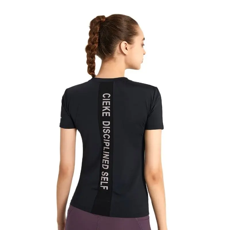 Women Quick Dry Short Sleeve Sports Running T Shirt Breathable Slim Tops Yoga T-shirts Tees Fitness Gym Workout Shirts
Women Quick Dry Short Sleeve Sports Running T Shirt Breathable Slim Tops Yoga T-shirts Tees Fitness Gym Workout Shirts