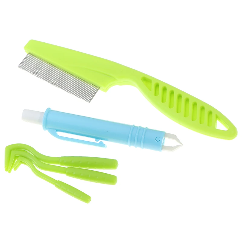 1/5pcs Pet Flea Remover Tool Plastic Scratching Hook Remover Pet Cat Dog Grooming Supplies Tick Removal Tool Tweezers Comb
1/5pcs Pet Flea Remover Tool Plastic Scratching Hook Remover Pet Cat Dog Grooming Supplies Tick Removal Tool Tweezers Comb