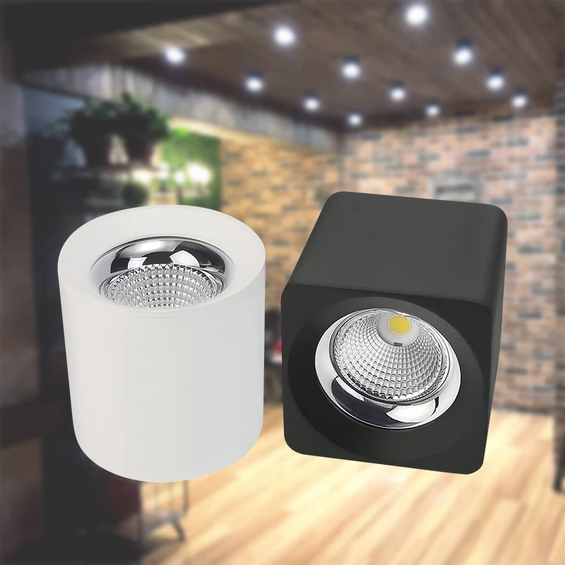 10pcs/lot 10W 20W 30W 40W Surface Mounted LED Downlights AC110V-220V Spot Light With White/Black Integral Aluminum Housing
10pcs/lot 10W 20W 30W 40W Surface Mounted LED Downlights AC110V-220V Spot Light With White/Black Integral Aluminum Housing