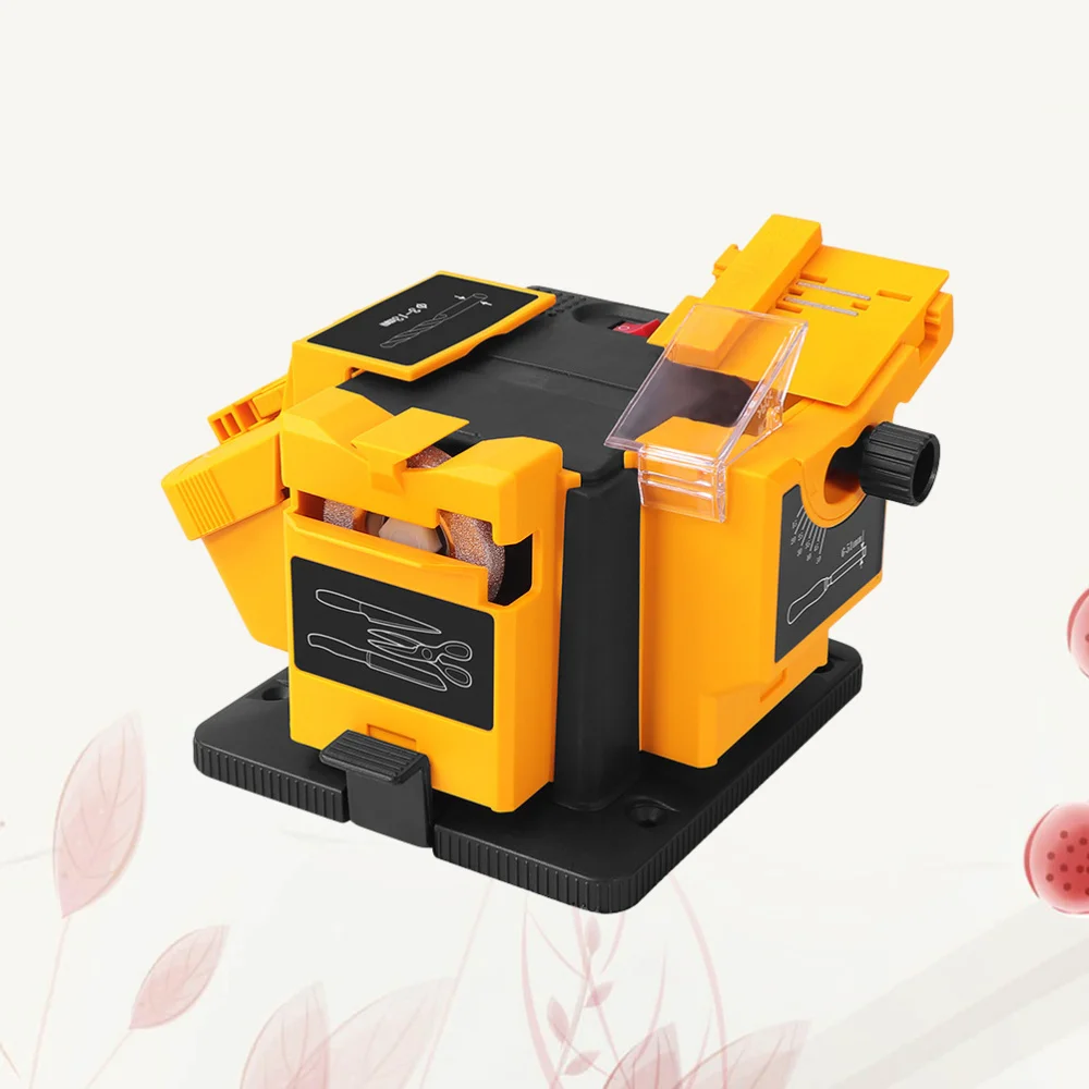96W Multifunction Sharpener Electric Drill Sharpening Machine Kitchen Sharper Grinding Sharpener with Plug
96W Multifunction Sharpener Electric Drill Sharpening Machine Kitchen Sharper Grinding Sharpener with Plug