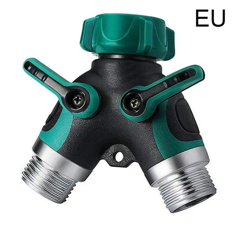 J2HA 2 Way Heavy Duty Garden Tap Hose Splitter Y Connector Distributor Adapter Shut Off Water Valves
J2HA 2 Way Heavy Duty Garden Tap Hose Splitter Y Connector Distributor Adapter Shut Off Water Valves