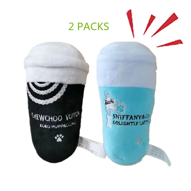 Funny Cute Plush Dog Toys with Squeaker - Parody Dog Toy 2 pcs Plush Bottle Toys For Pet
Funny Cute Plush Dog Toys with Squeaker - Parody Dog Toy 2 pcs Plush Bottle Toys For Pet