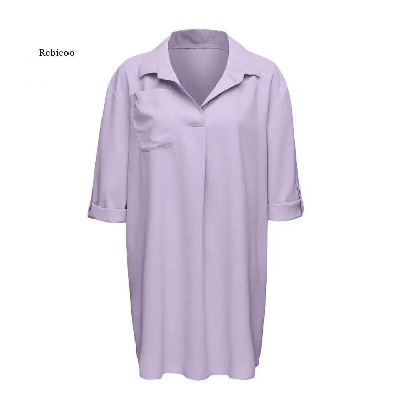 Summer Women's Beach Blouse Solid Long Sleeve Beach Blouse Top Ladies Clothes Loose Beach Blouse Bikini Blouse Shirt Dress
Summer Women's Beach Blouse Solid Long Sleeve Beach Blouse Top Ladies Clothes Loose Beach Blouse Bikini Blouse Shirt Dress