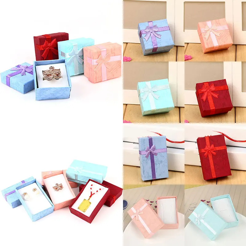 4 Colors New Fashion Jewelry Box Ring Stud Earrings Necklaces Set Box Jewelry Gift Jewelry Packaging Tray for Women Gifts Chosen
4 Colors New Fashion Jewelry Box Ring Stud Earrings Necklaces Set Box Jewelry Gift Jewelry Packaging Tray for Women Gifts Chosen