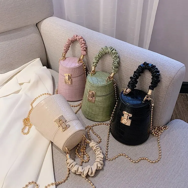 Brand Designer PU Leather Women's Handbag Fashion Chain Crossbody Bag Small Round Tote Designer Bags Luxury Bags Women
Brand Designer PU Leather Women's Handbag Fashion Chain Crossbody Bag Small Round Tote Designer Bags Luxury Bags Women