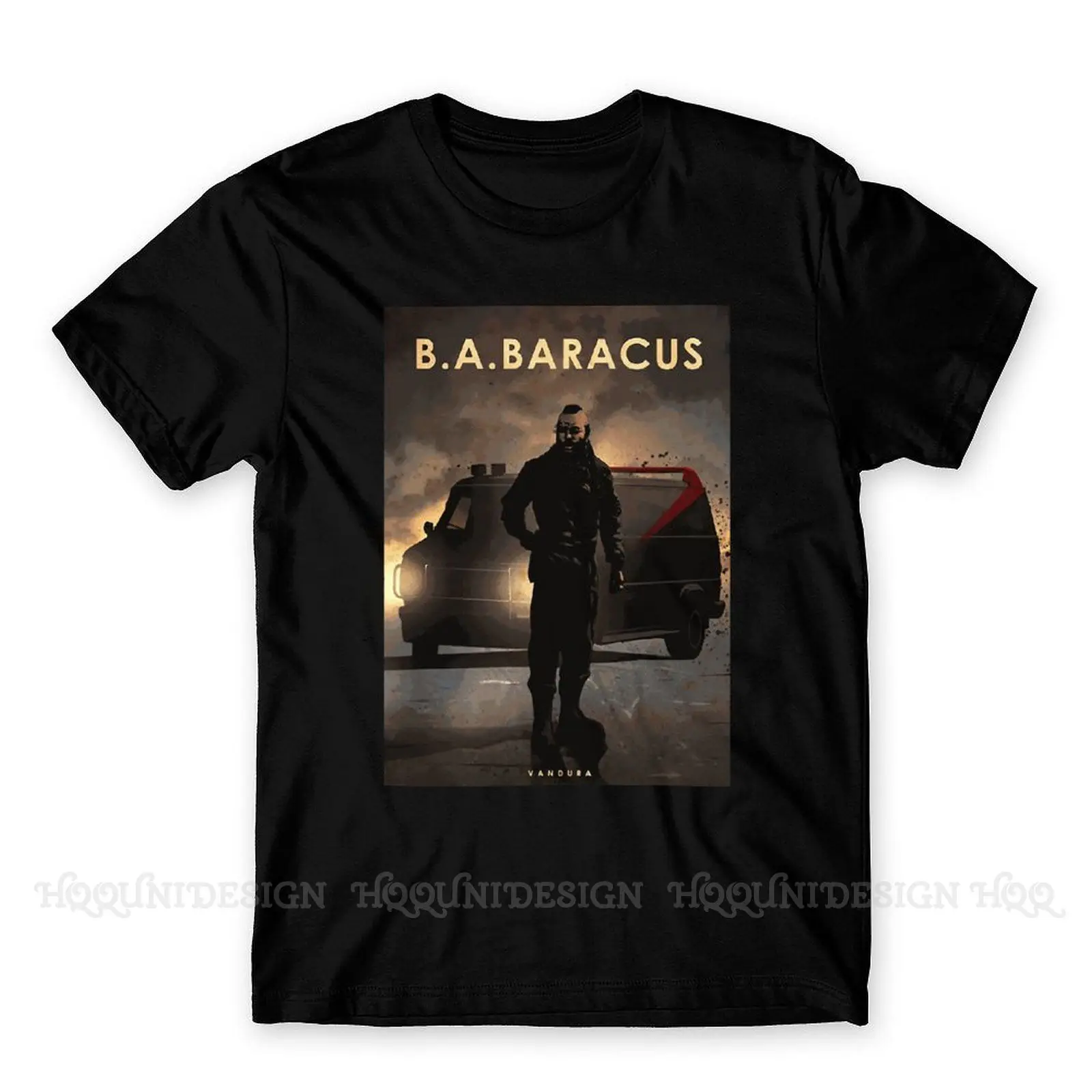 Высококачественная Мужская футболка для экшн-фильма A Team b. A BaracusVandura машинка легенды, рубашка из чистого хлопка, футболки Harajuku для взрослых
Высококачественная Мужская футболка для экшн-фильма A Team b. A BaracusVandura машинка легенды, рубашка из чистого хлопка, футболки Harajuku для взрослых