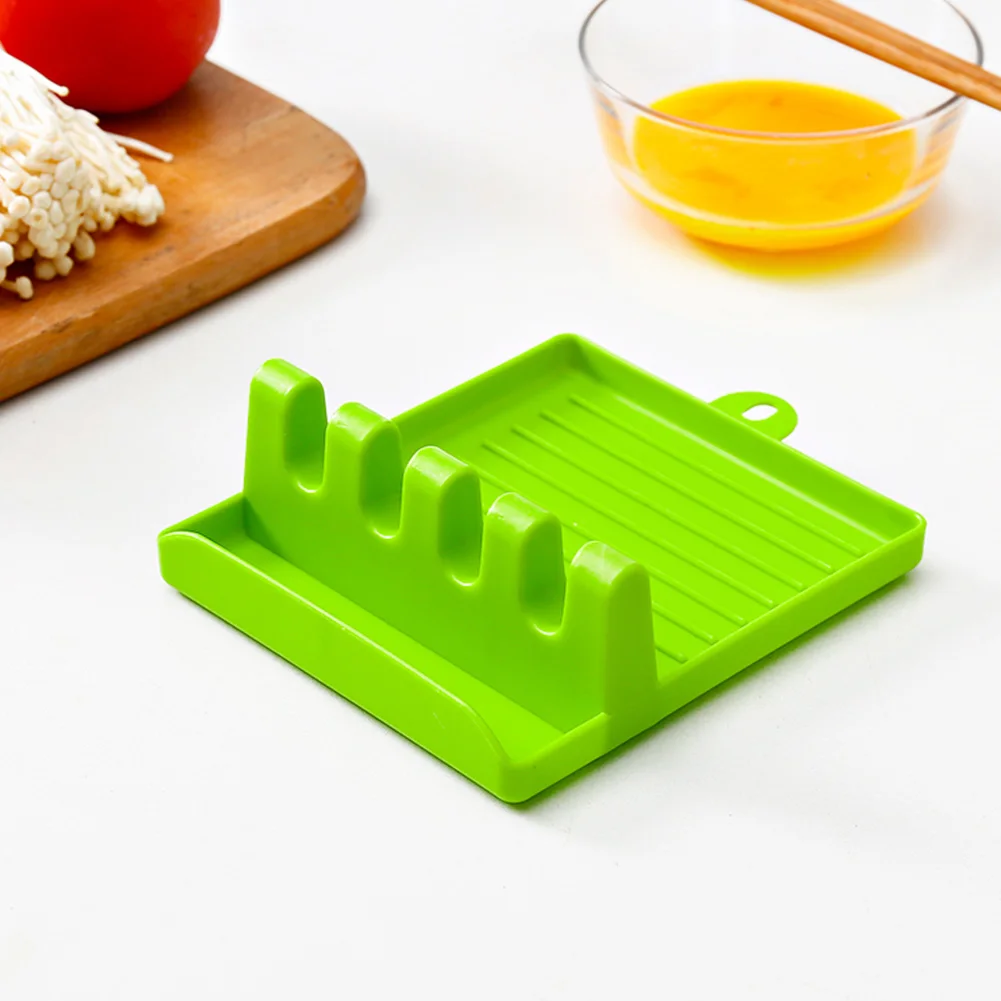 Spoon Holder Kitchen Fork Shelf Storage Organizer Utensil Rest Organizer Cooking Tools Rack Spatula Holder Pan Non-slip Plastic 
Spoon Holder Kitchen Fork Shelf Storage Organizer Utensil Rest Organizer Cooking Tools Rack Spatula Holder Pan Non-slip Plastic