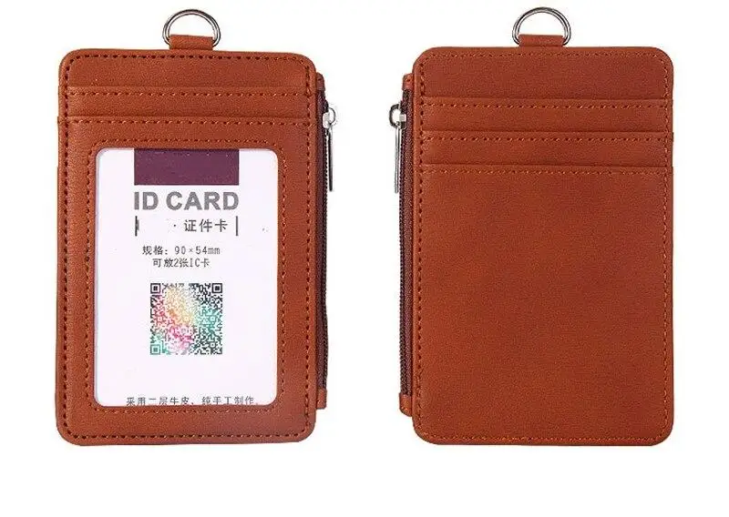 1PC ID Badge Holder Leather Bus Pass Case Cover Women's Bank Credit Card Holder School Supplies
1PC ID Badge Holder Leather Bus Pass Case Cover Women's Bank Credit Card Holder School Supplies