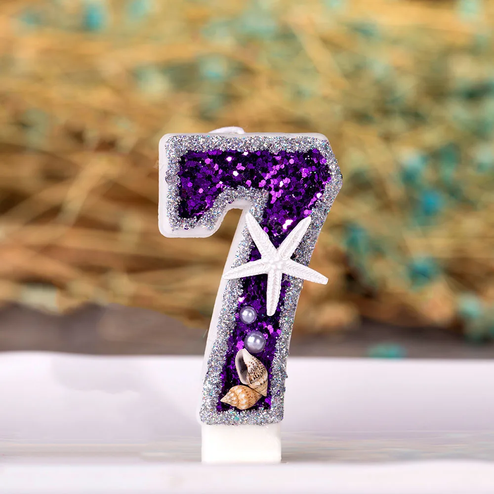 Children's Baby Birthday Party One Year Old Purple Starfish Digital Candle Net Red Cake Decoration Mermaid Baking Decorations
Children's Baby Birthday Party One Year Old Purple Starfish Digital Candle Net Red Cake Decoration Mermaid Baking Decorations