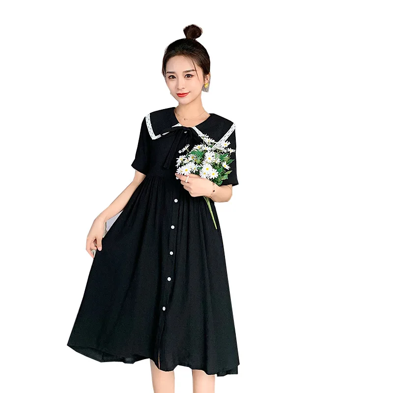 2021 Summer Women's Plus Size Maternity Dress Lapel Short Sleeve Casual Pregnant Dress Cute Maternity Dresses
2021 Summer Women's Plus Size Maternity Dress Lapel Short Sleeve Casual Pregnant Dress Cute Maternity Dresses
