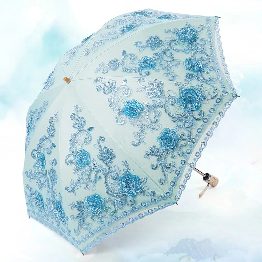 Новинка, двойной складной зонт, элегантный мини-Зонт от дождя, женские УФ-зонты от солнца с черным покрытием, Свадебный зонт
Новинка, двойной складной зонт, элегантный мини-Зонт от дождя, женские УФ-зонты от солнца с черным покрытием, Свадебный зонт