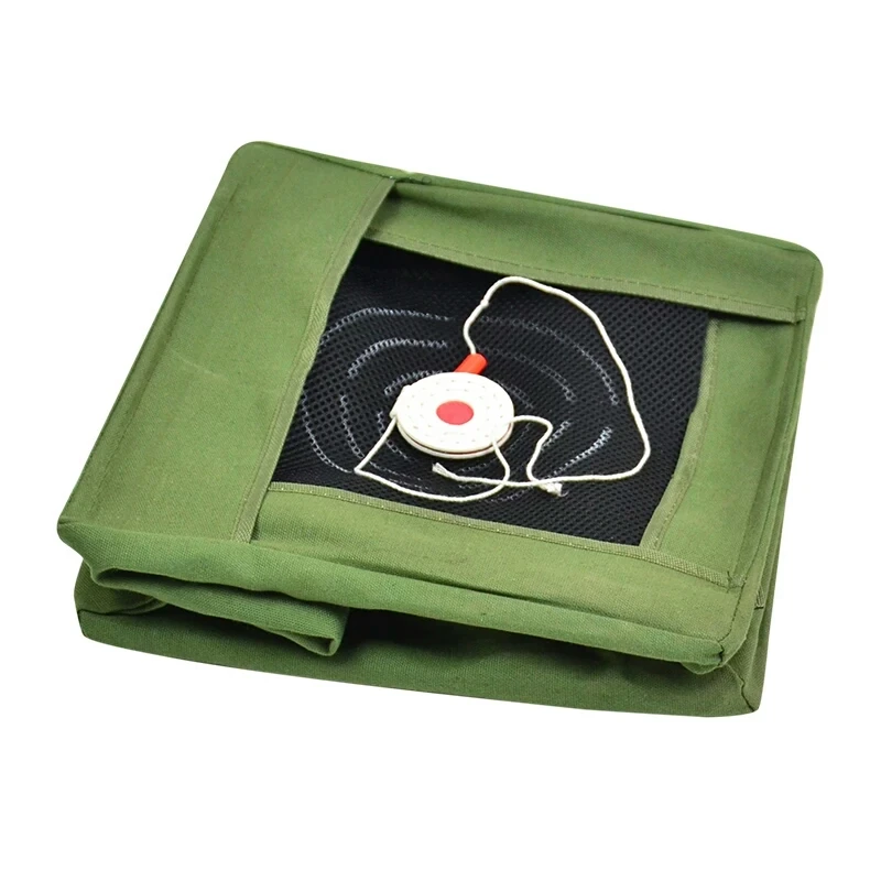 Folding slingshot target box silencer box aiming practice slingshot shooting canvas target 40cm * 40cm 28cm * 28cm slingshot