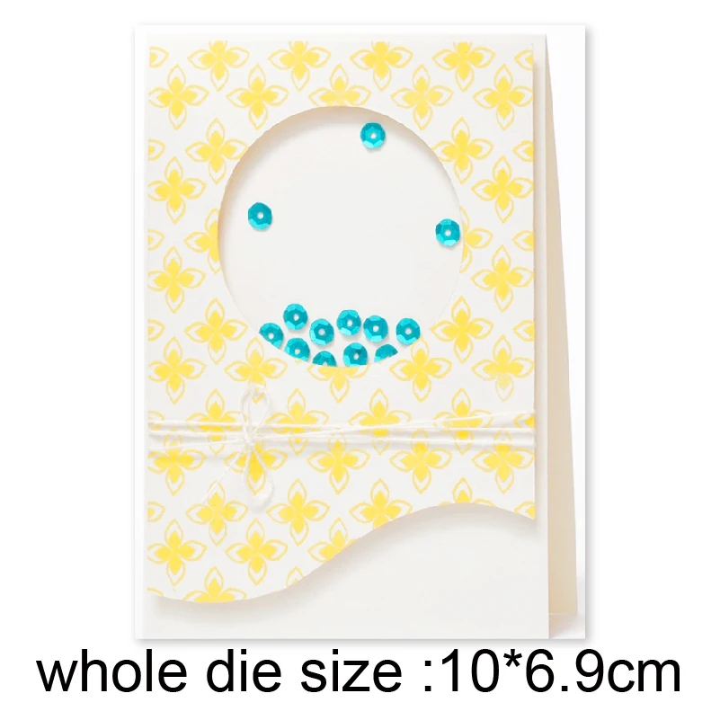 circle photo frame Metal Cutting Die Mold Stencil for DIY Embossing Paper Photo Album Cards Making Scrapbooking Dies Cut Mould
circle photo frame Metal Cutting Die Mold Stencil for DIY Embossing Paper Photo Album Cards Making Scrapbooking Dies Cut Mould