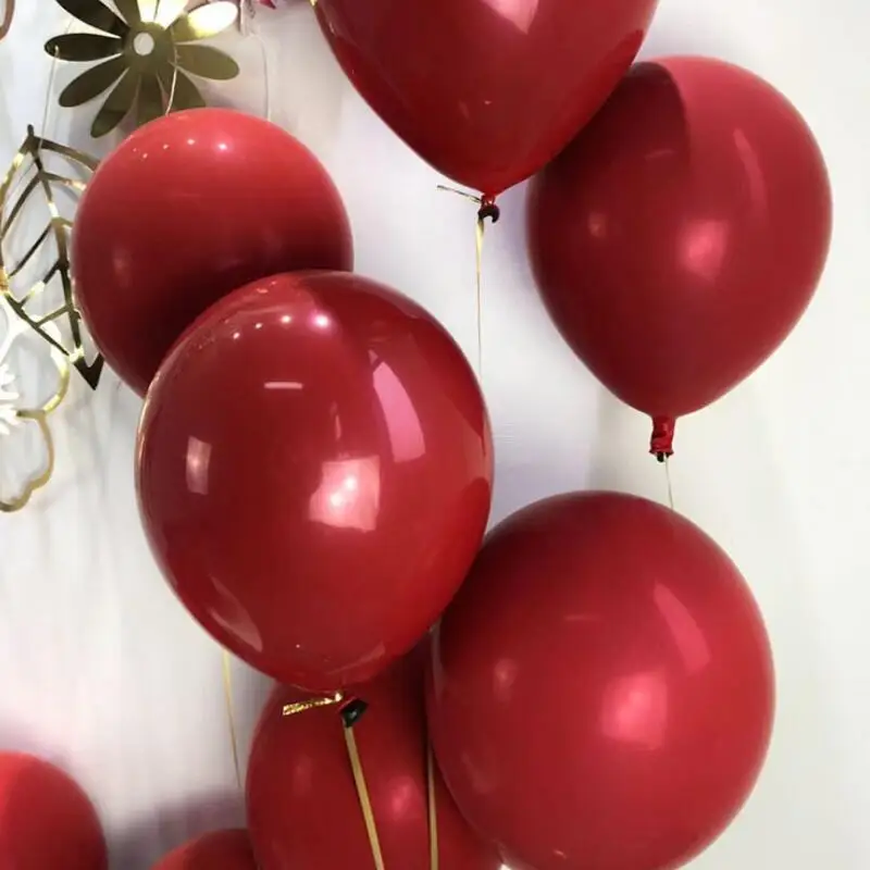 100pcs/lot Black and Red Double Layer Balloon Heart and Round Ruby Red Thick Latex Balloon Wedding Celebration Decoration
100pcs/lot Black and Red Double Layer Balloon Heart and Round Ruby Red Thick Latex Balloon Wedding Celebration Decoration