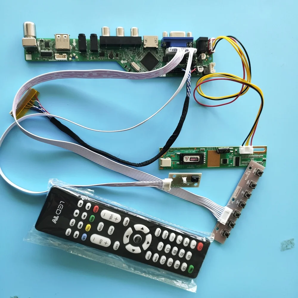 for QD15TL02 Rev.05 Driver Board 1 lamps 15.4" VGA AV TV USB Module 30pin Controller New Digital Signal 1280X800
for QD15TL02 Rev.05 Driver Board 1 lamps 15.4" VGA AV TV USB Module 30pin Controller New Digital Signal 1280X800