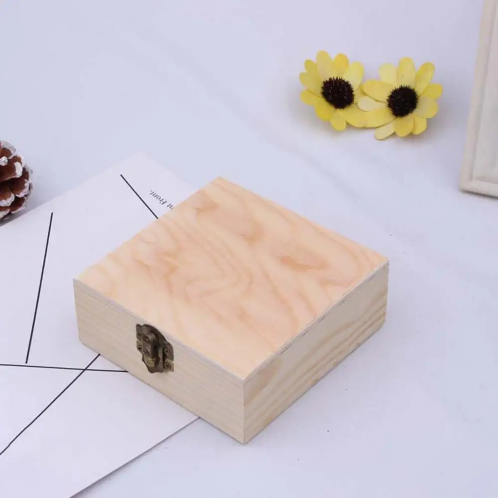 Solid Color Durable Convenient Travel Trinket Box Wood Jewelry Box Vintage for Bedroom
Solid Color Durable Convenient Travel Trinket Box Wood Jewelry Box Vintage for Bedroom