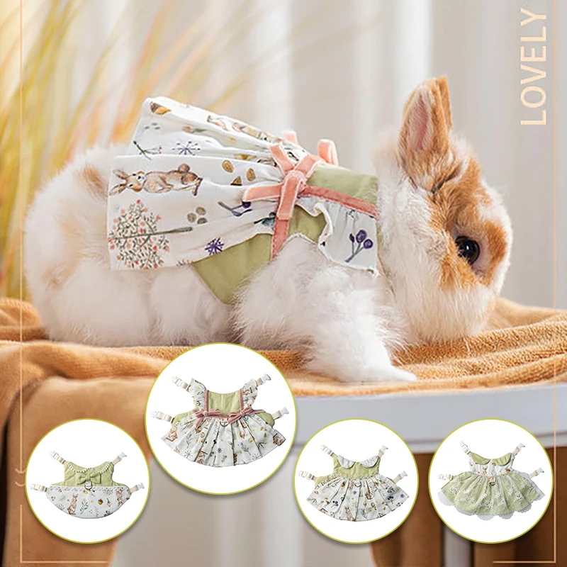 Rabbit Princess Dress Traction Rope Bunny Cotton Chest Strap Dwarf Rabbit Photo Dress Cute Clothes Small Pet Outing Accessories
Rabbit Princess Dress Traction Rope Bunny Cotton Chest Strap Dwarf Rabbit Photo Dress Cute Clothes Small Pet Outing Accessories