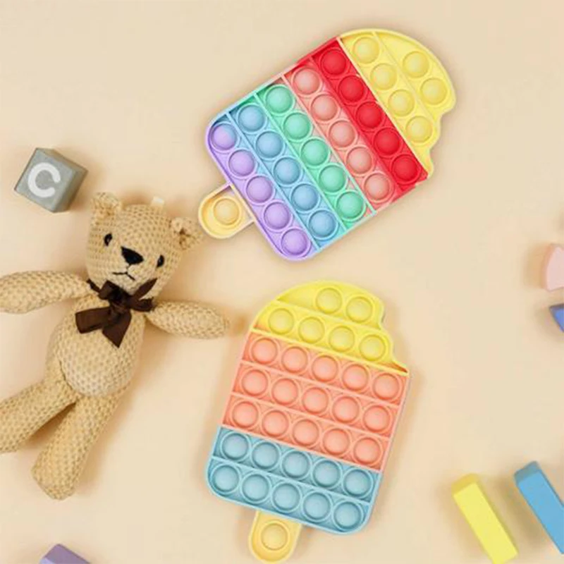 NEW Ice Cream Fidget Toys Adult Stress Relief Sensory Toy Antistress Fidgets Board Soft Squishy Anti-Stress Bubble Game
NEW Ice Cream Fidget Toys Adult Stress Relief Sensory Toy Antistress Fidgets Board Soft Squishy Anti-Stress Bubble Game