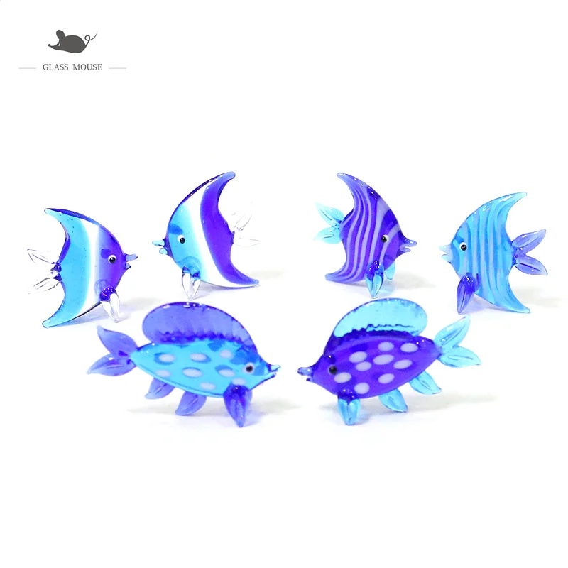 2Pcs Murano Glass Sea Fish Mini Figurines Aquarium Decoration Craft Ornaments Accessories Cute Tiny Marine Animals Small Statues
2Pcs Murano Glass Sea Fish Mini Figurines Aquarium Decoration Craft Ornaments Accessories Cute Tiny Marine Animals Small Statues
