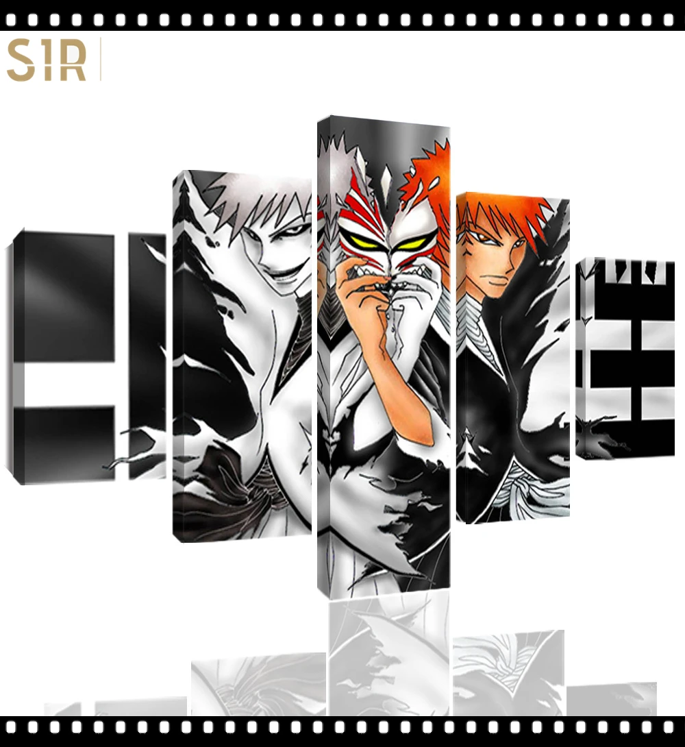 Bleach Wall Art 5 Pieces Canvas Painting Poster Pictures Home Decor Living Room HD Printed Game Poster Anime Wall Art
Bleach Wall Art 5 Pieces Canvas Painting Poster Pictures Home Decor Living Room HD Printed Game Poster Anime Wall Art