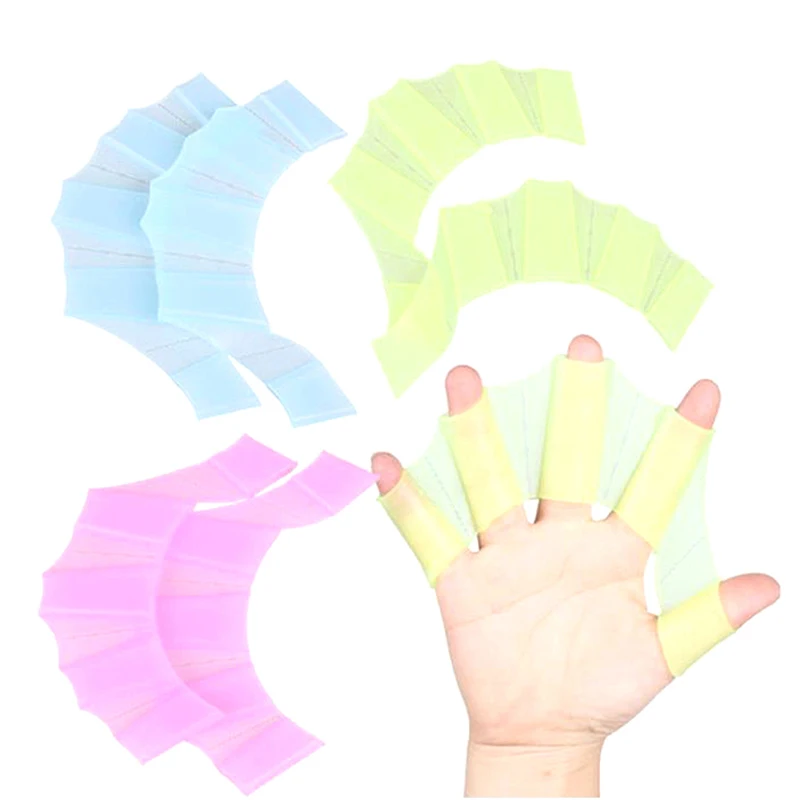 1 Pair Hot Sale Unisex Frog Type Silicone Girdles Swimming Hand Fins Flippers Palm Finger Webbed Gloves Paddle Water Sports
1 Pair Hot Sale Unisex Frog Type Silicone Girdles Swimming Hand Fins Flippers Palm Finger Webbed Gloves Paddle Water Sports