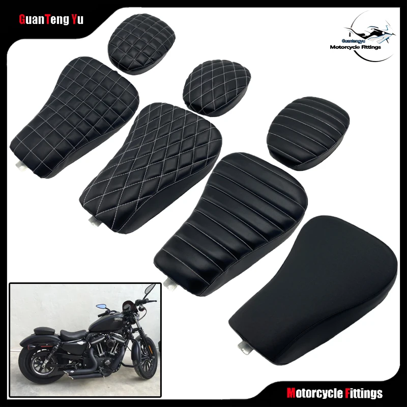 Новинка передняя подушка для мотоцикла и задняя сиденье путешествий Harley Sportster