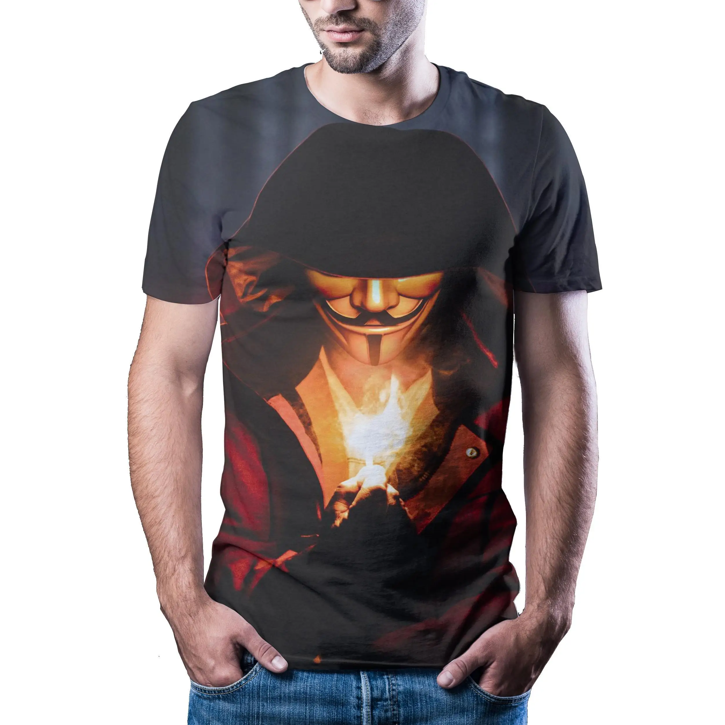 2020 New Male Joker T -Shirt Printing Quick Drying Summer Shirt T -Shirt Short Sleeve Fun Shirt
2020 New Male Joker T -Shirt Printing Quick Drying Summer Shirt T -Shirt Short Sleeve Fun Shirt