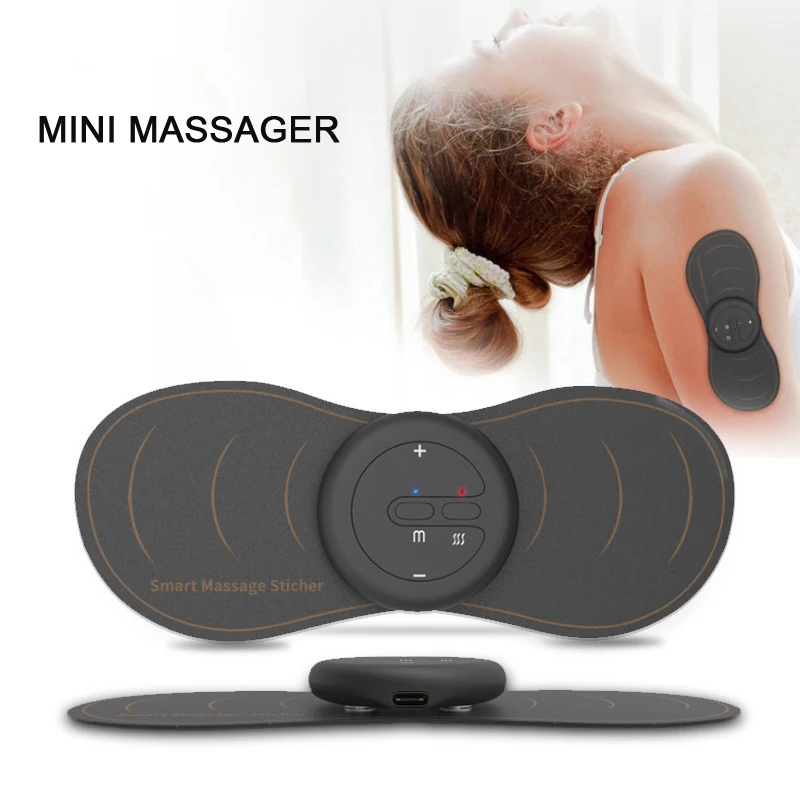 Pluse Stimulation Massage Stickers 6 Mode EMS Tens Mini USB Full Body Muscle Relaxing Massager Health Care Neck Massager
Pluse Stimulation Massage Stickers 6 Mode EMS Tens Mini USB Full Body Muscle Relaxing Massager Health Care Neck Massager